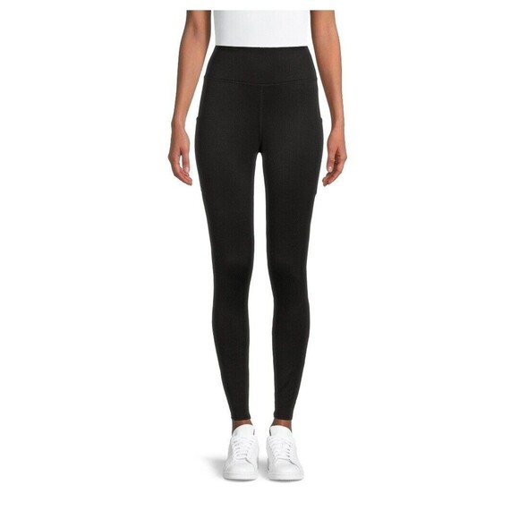 Cuddl Duds ClimateRight Grid Warmth Base Layer Thermal Legging + Crew Top Set, L - Picture 8 of 16